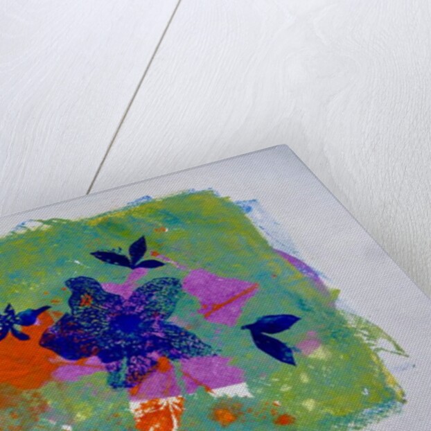 Blue flower, 2019 by Sarah Thompson-Engels