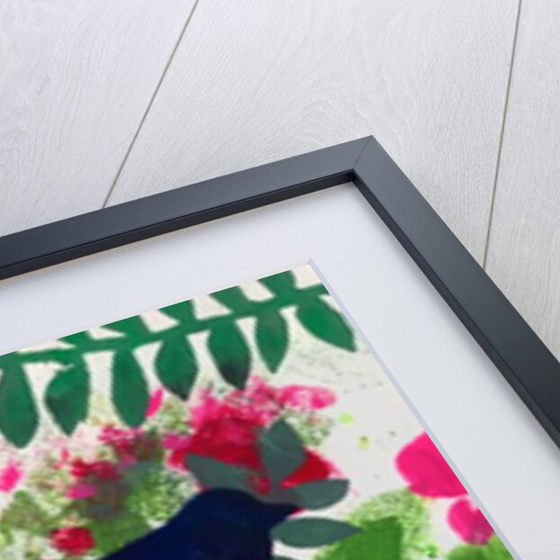 Three blackbirds, 2018 by Sarah Thompson-Engels