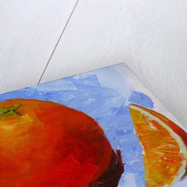 Orange and slice, 2019 by Sarah Thompson-Engels