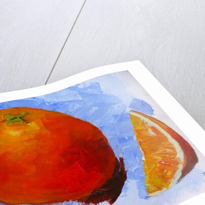 Orange and slice, 2019 by Sarah Thompson-Engels