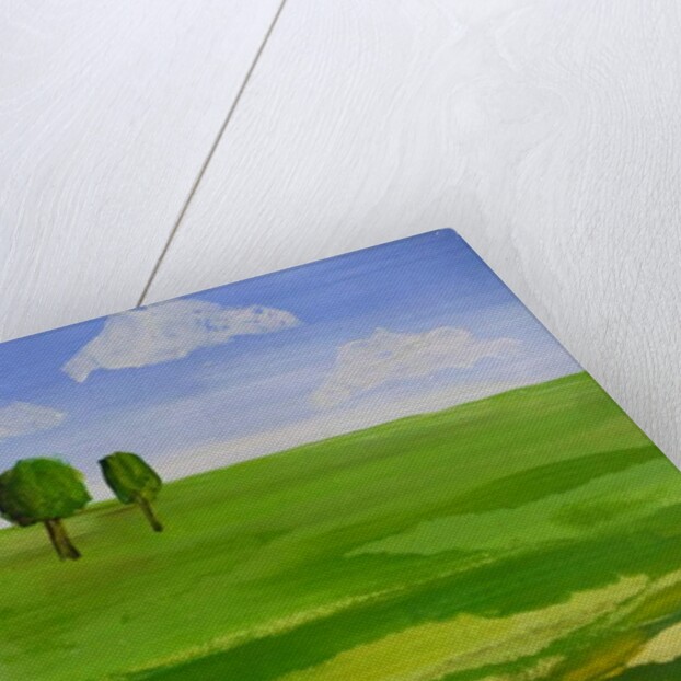 Two trees, 2019 by Sarah Thompson-Engels