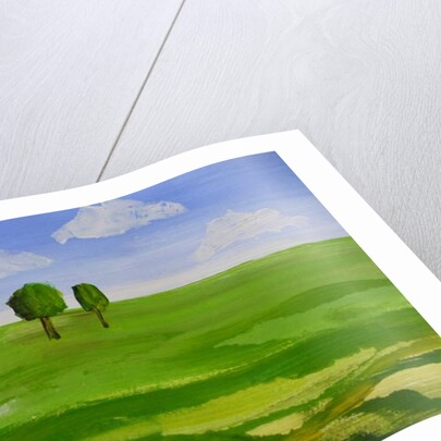 Two trees, 2019 by Sarah Thompson-Engels