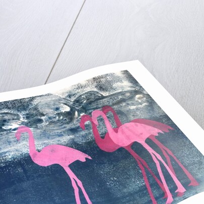 Flamingos, 2019 by Sarah Thompson-Engels