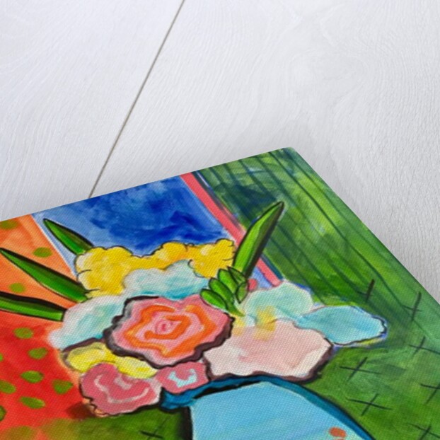 Vase of flowers, 2019 by Sarah Thompson-Engels