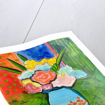 Vase of flowers, 2019 by Sarah Thompson-Engels