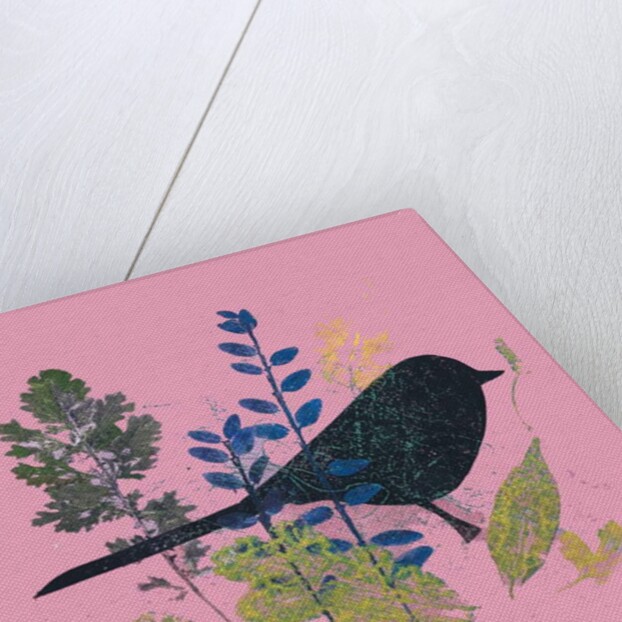 Bird and leaves,2019 by Sarah Thompson-Engels
