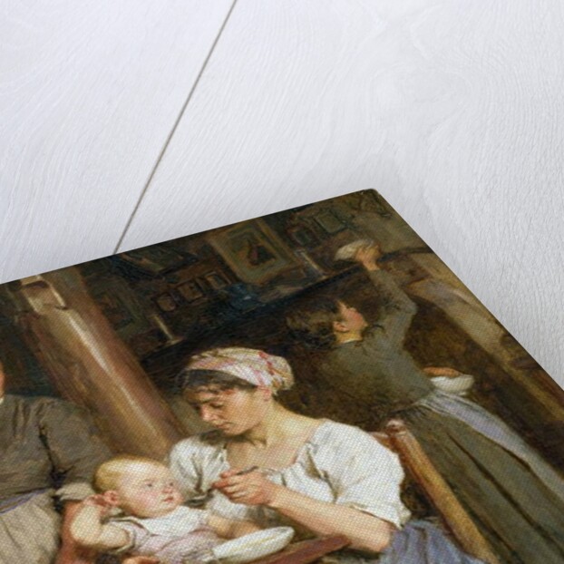 The Midday Meal by Leon Augustin Lhermitte