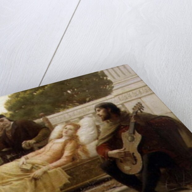 How Liza Loved the King, 1890 by Edmund Blair Leighton