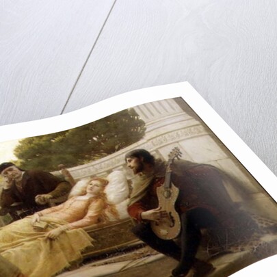 How Liza Loved the King, 1890 by Edmund Blair Leighton