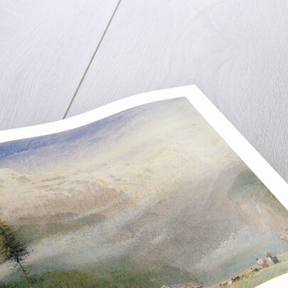 Jungfrau, 1913 by Albert Goodwin