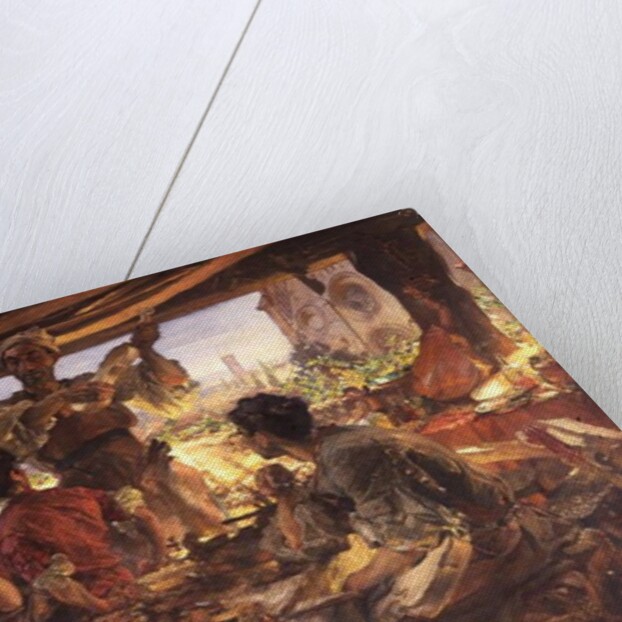 Stradivarius in his Workshop at Cremona, 1913 by Edgar Bundy