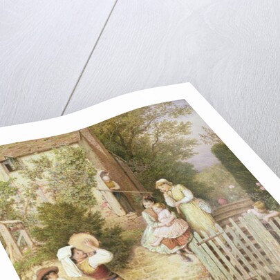 Wandering Minstrels by Myles Birket Foster