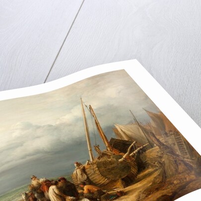 A View on the Coast at Hastings, 1832 by John Linnell