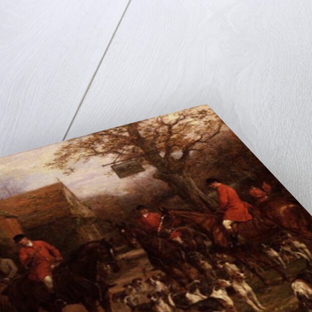 The Meet, Ye Olde Wayside Inn by Heywood Hardy