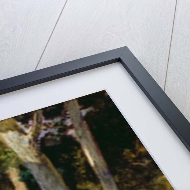 A Shepherd with a Flock of Sheep by Charles Emile Jacques