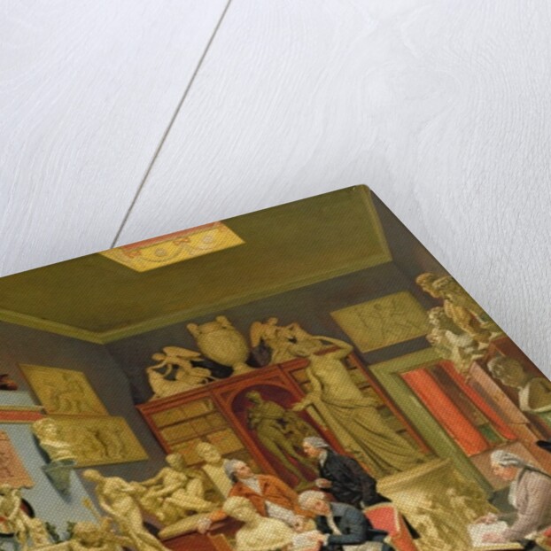 Charles Townley and his Friends in the Townley Gallery, 33 Park Street, Westminster, 1781-83 by Johann Zoffany