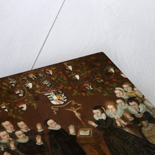 John and Mary Towneley and Family, 1601 by English School