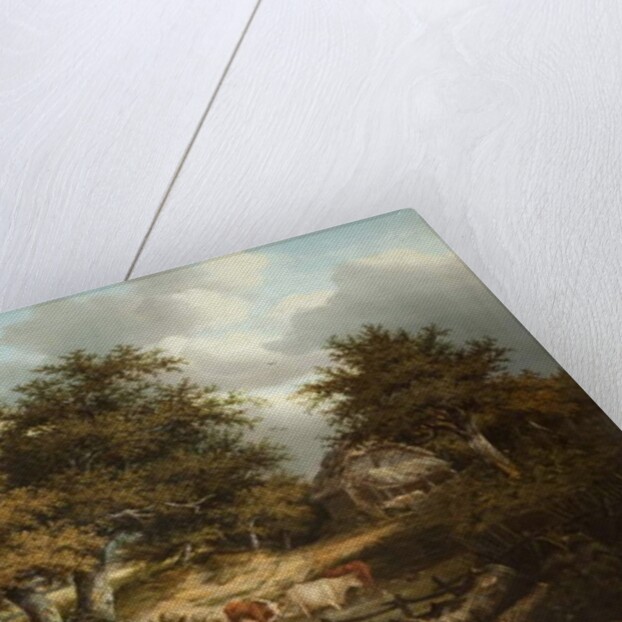 The Old Farmstead by Robert Ladbrooke