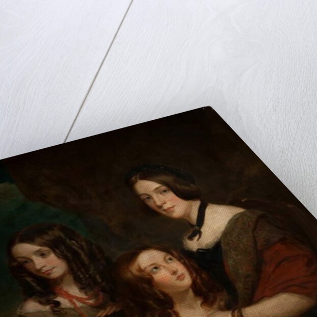 Lady Caroline Towneley with Two of Her Daughters, Caroline and Emily, 1860 by George Frederick Clarke