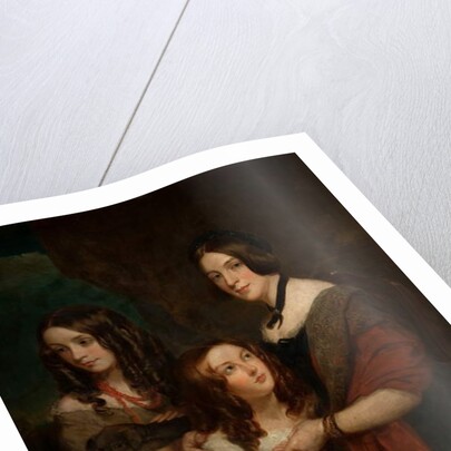 Lady Caroline Towneley with Two of Her Daughters, Caroline and Emily, 1860 by George Frederick Clarke
