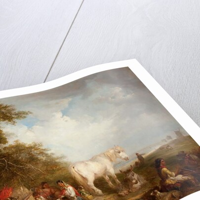 A Gypsy Scene by Edward Robert Smythe