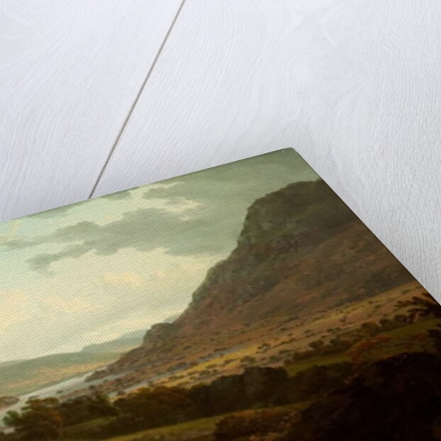 A Scene in the Lake District by Julius Caesar Ibbetson