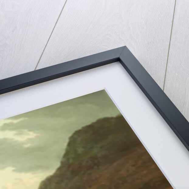 A Scene in the Lake District by Julius Caesar Ibbetson