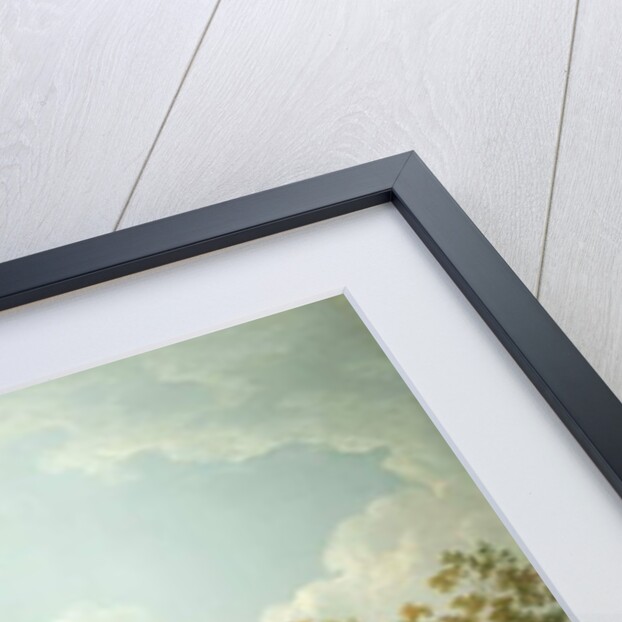 A Distant View of Towneley Hall, c.1777 by George the Elder Barret