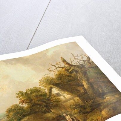 A Rustic Cottage by George Morland