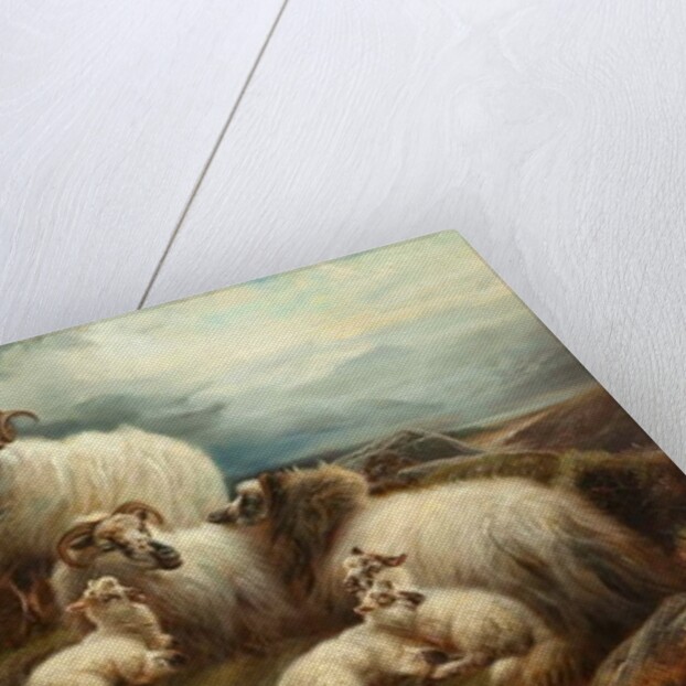 Sheep in a Landscape, 1894 by Robert Watson