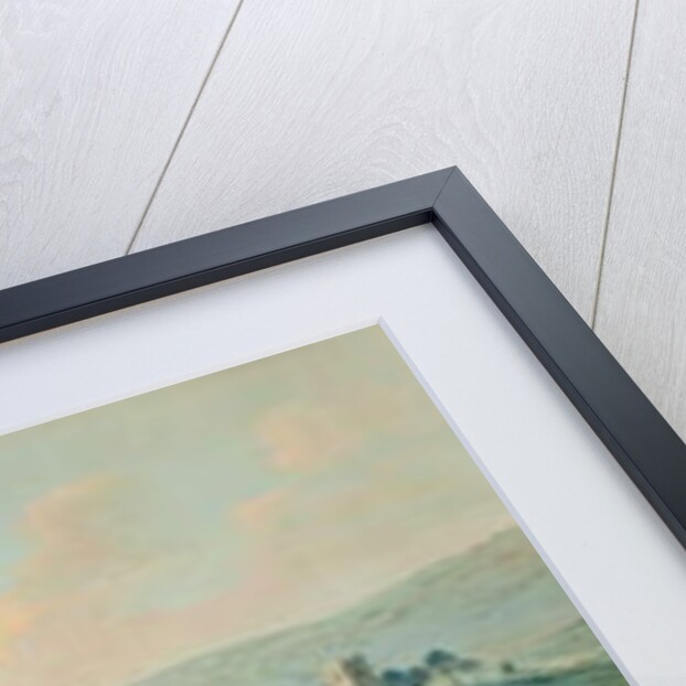 Distant View of Clitheroe, c.1730 by Matthias Read