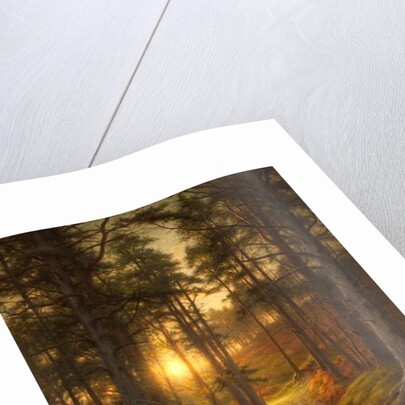 The Sun Fast Sinks in the West by Joseph Farquharson