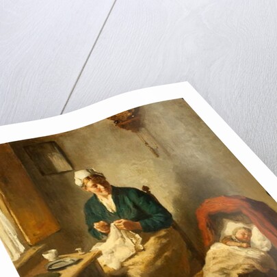 A Dutch Interior by Bernard de Hoog