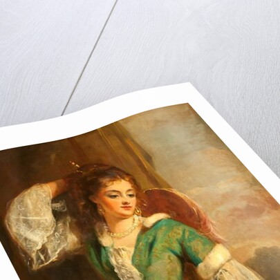 Portrait of a Lady in a Green Jacket, 1890 by Philip Richard Morris