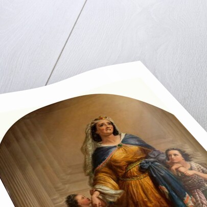 Mariamne, Wife of King Herod, and her Children going to their Execution, 1868 by Edward William John Hopley