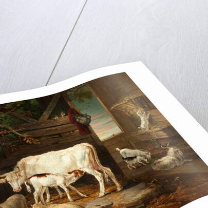 Interior of a Stable, 1810 by James Ward