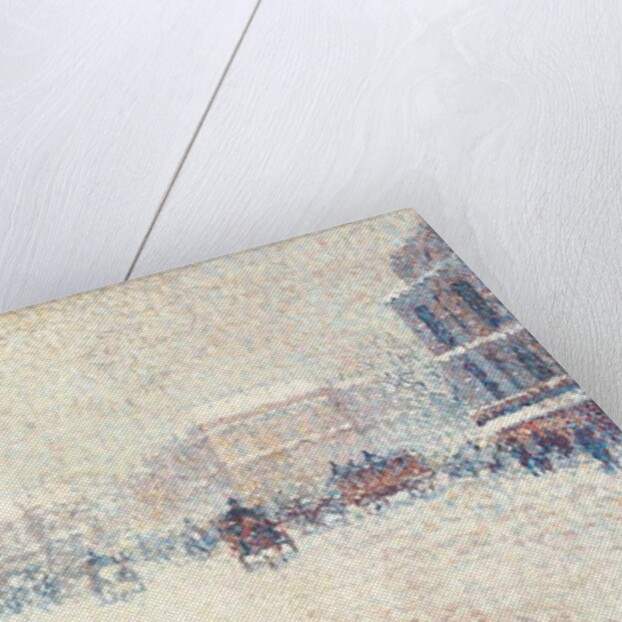 Le Pont-Neuf sous la neige by Albert Dubois-Pillet