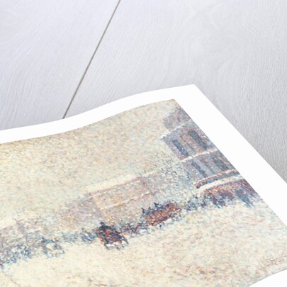 Le Pont-Neuf sous la neige by Albert Dubois-Pillet