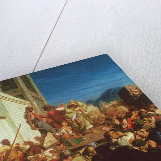 Execution of a Jewess in Tangiers, 1860 by Alfred Dehodencq