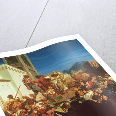 Execution of a Jewess in Tangiers, 1860 by Alfred Dehodencq