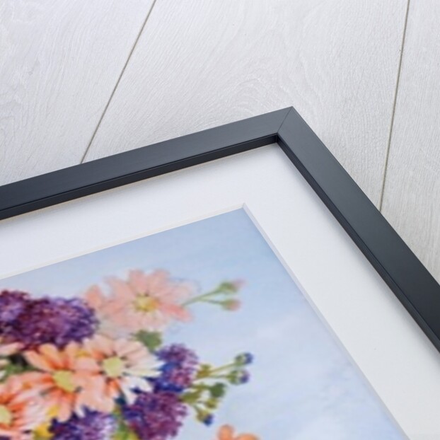 Chrysanthemums in a Chinese Jug, 2012 by Joan Thewsey