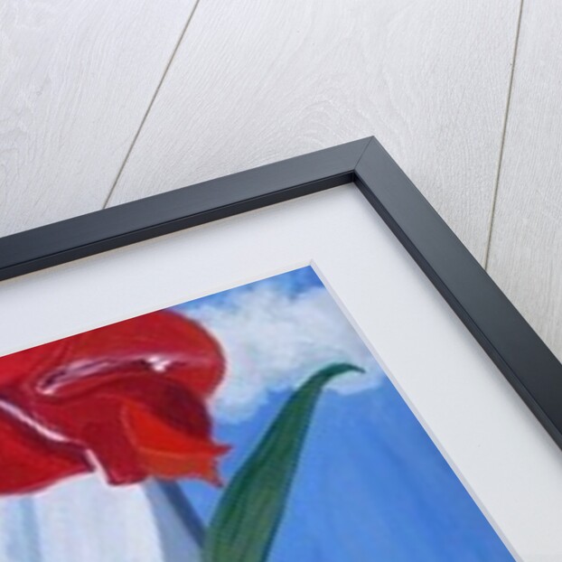 Amaryllis in a Blue Bowl, 2011 by Joan Thewsey