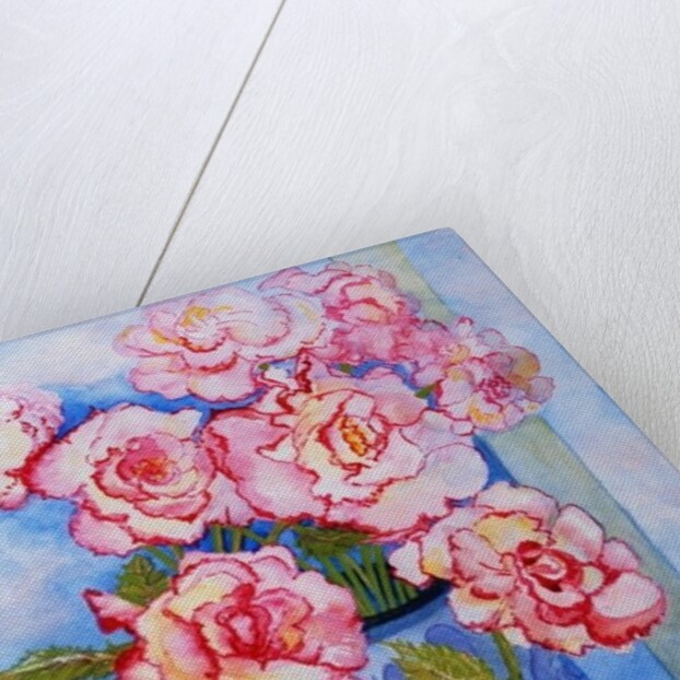 Pink Roses against the Sky, 2004 by Joan Thewsey