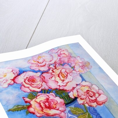 Pink Roses against the Sky, 2004 by Joan Thewsey