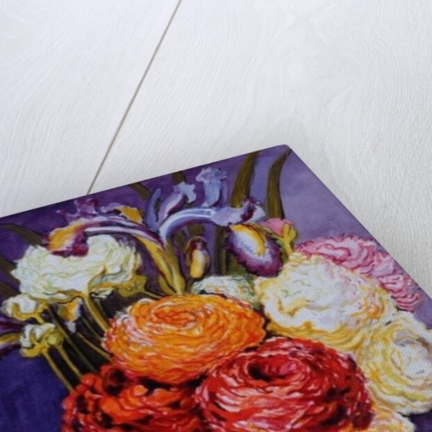 Ranunculus in a Glass, 2000 by Joan Thewsey