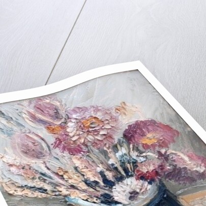 Dried Flowers in a Bernard Leach Jug, 2000 by Joan Thewsey