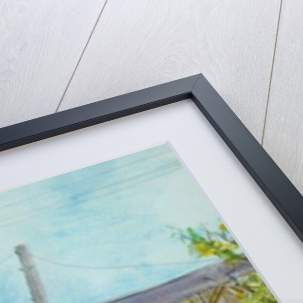 Cottage Garden with Wheelbarrow, 2011 by Joan Thewsey