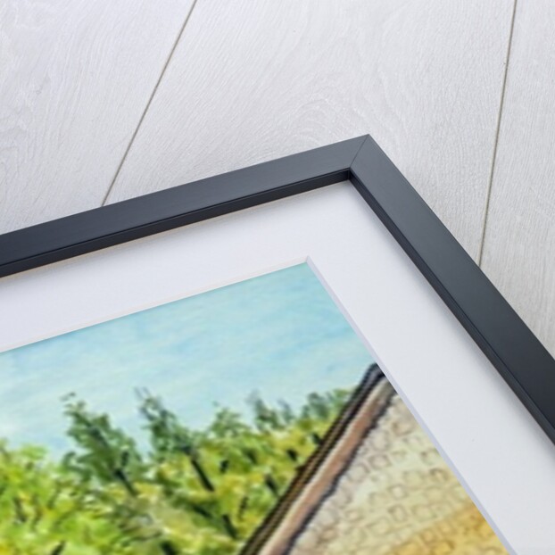 View from Ruth's Garden, Limousin France by Joan Thewsey