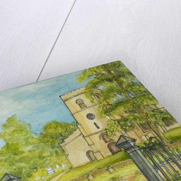 Moulton Church, 2010 by Joan Thewsey