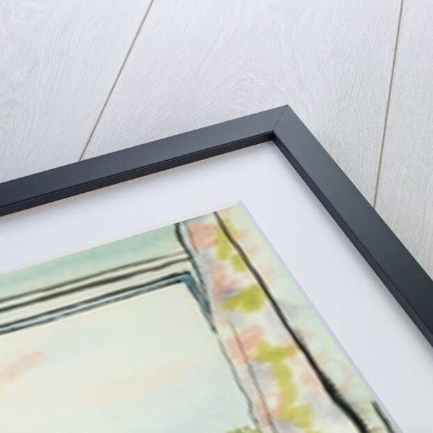 Through the Cottage Window Suffolk, 2010 by Joan Thewsey